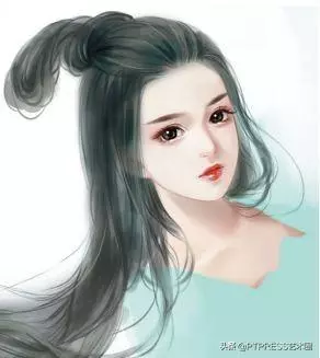 古代人物绘画脸的画法(16)