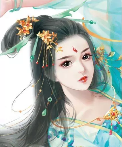 古代人物绘画脸的画法(17)