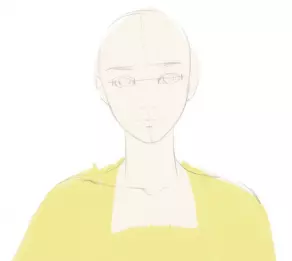 古代人物绘画脸的画法(4)