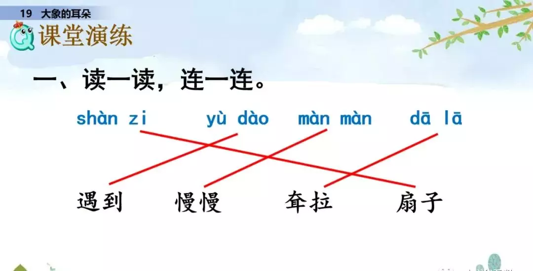 小溪像什么似的什么造句二年级(34)