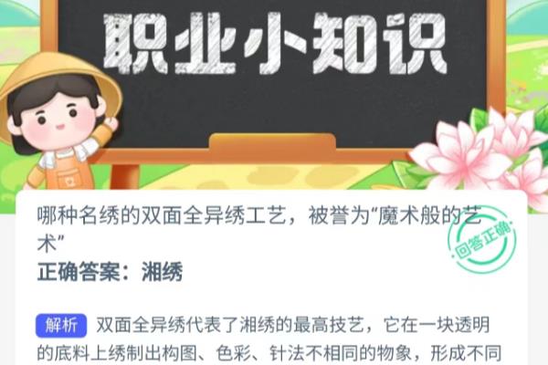 魔术般的艺术是什么针法.