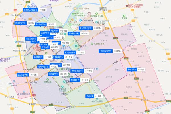 康居路中学是南盐中吗.