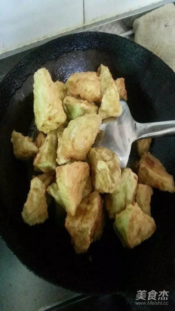 肉段烧茄子做法最正宗的做法(12)