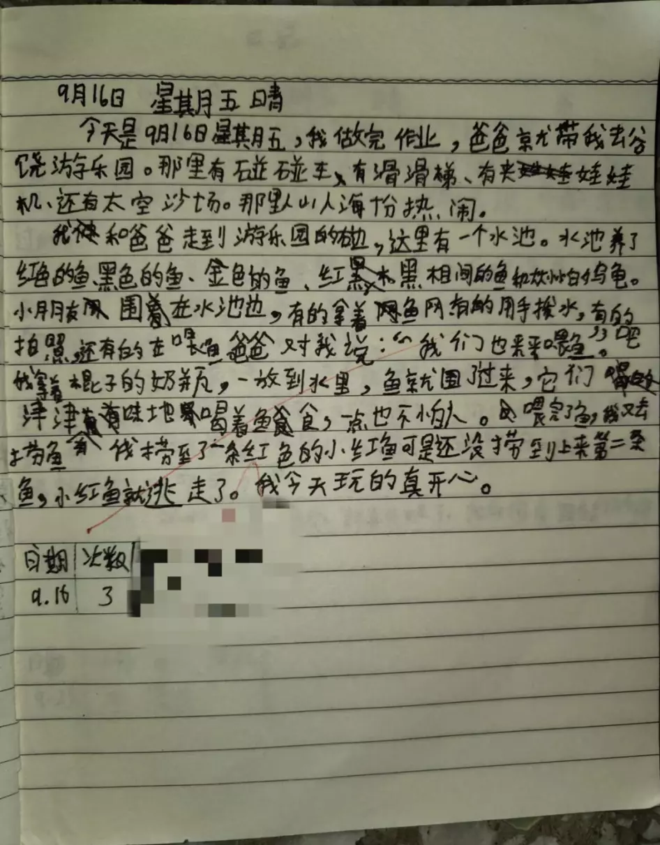 三年级日记格式的正确写法(2)