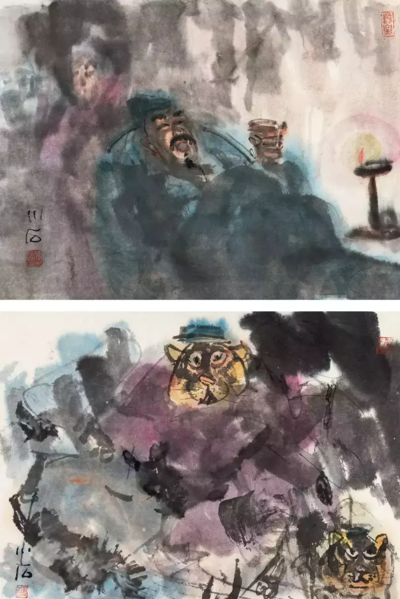 傅小石真迹字画价格(1)