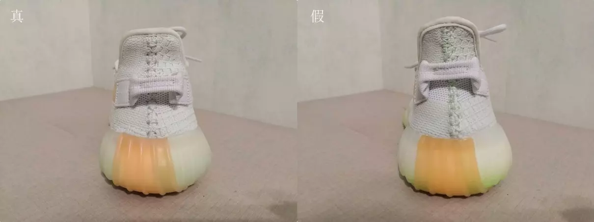 椰子350莆田鞋和正品的区别(3)