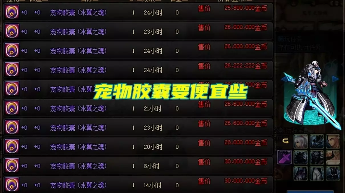 dnf宠物冰翼之魂现在怎么样(5)