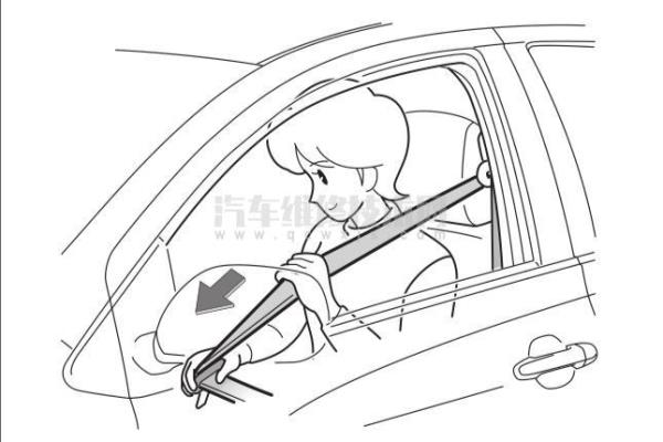 三点式安全带的正确使用方法.