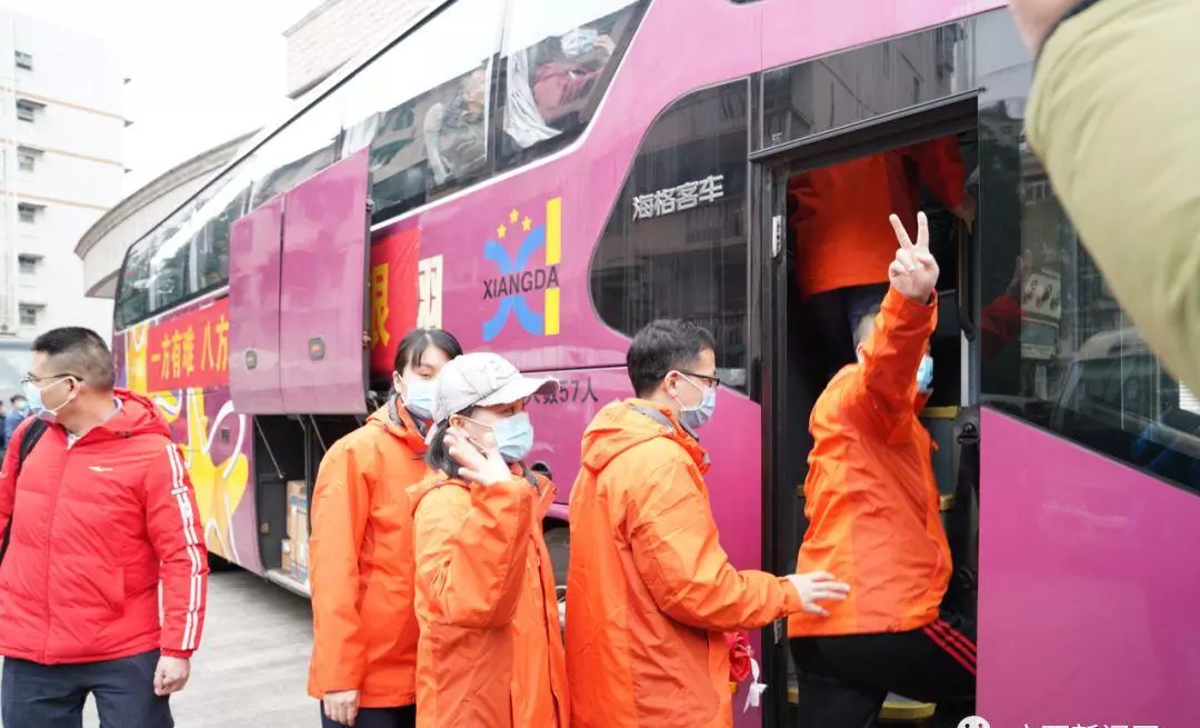 疫情广西支援湖北哪个市(2)