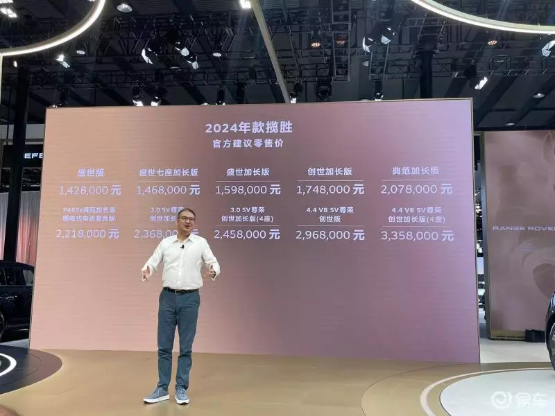 2023新款路虎揽胜价格(1)