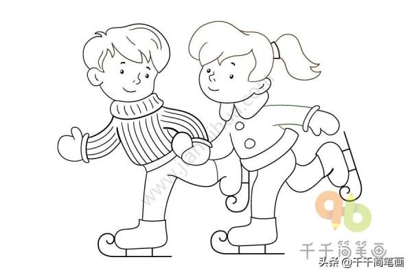我爱运动简笔画怎么画.