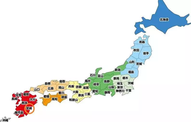 宫崎县相当于中国哪个城市(1)