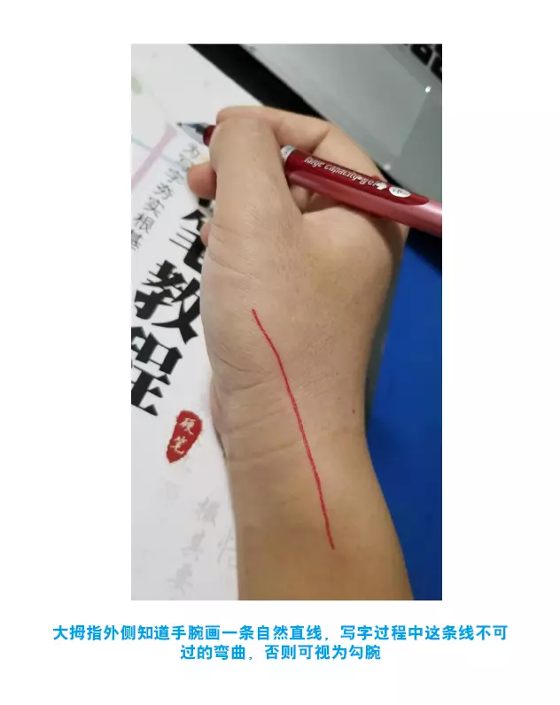 抓笔的正确姿势图角度(11)
