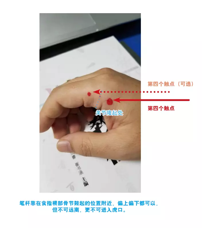 抓笔的正确姿势图角度(8)