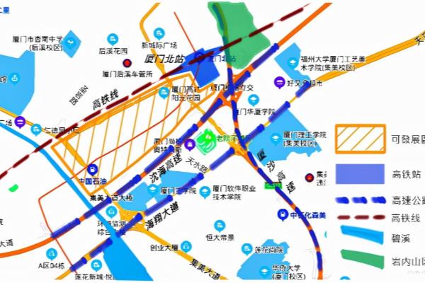 中山路离厦门站近还是厦门北站近.