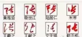 张的繁体字有几种写法(14)