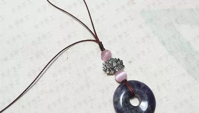 平安扣绳结编法大全(9)