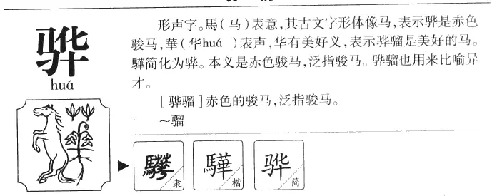 骅是读ye还是hua(3)