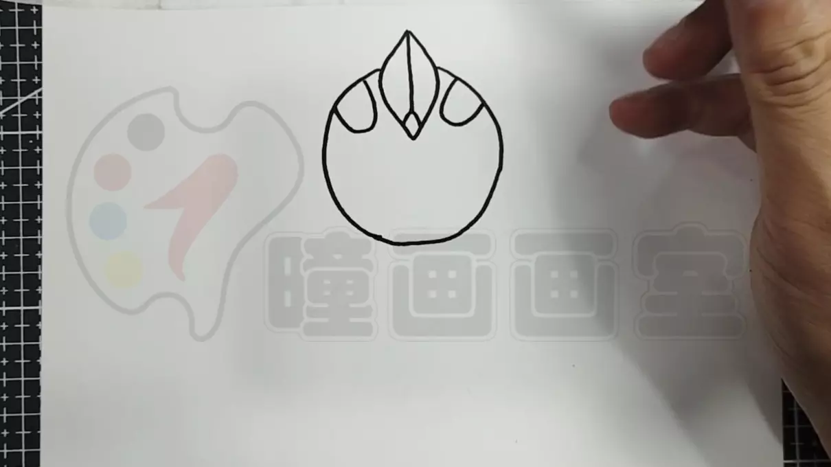 迪迦怎么画简单又帅气(3)