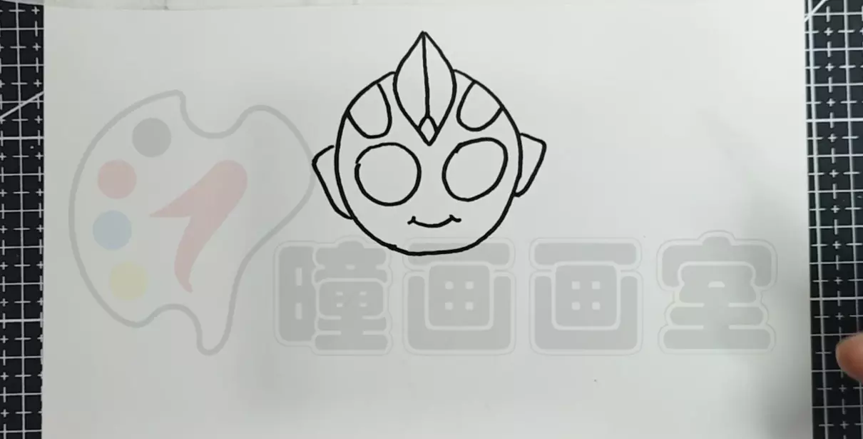迪迦怎么画简单又帅气(6)