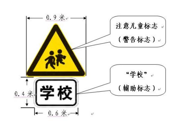 科目一路标和标识牌大全.