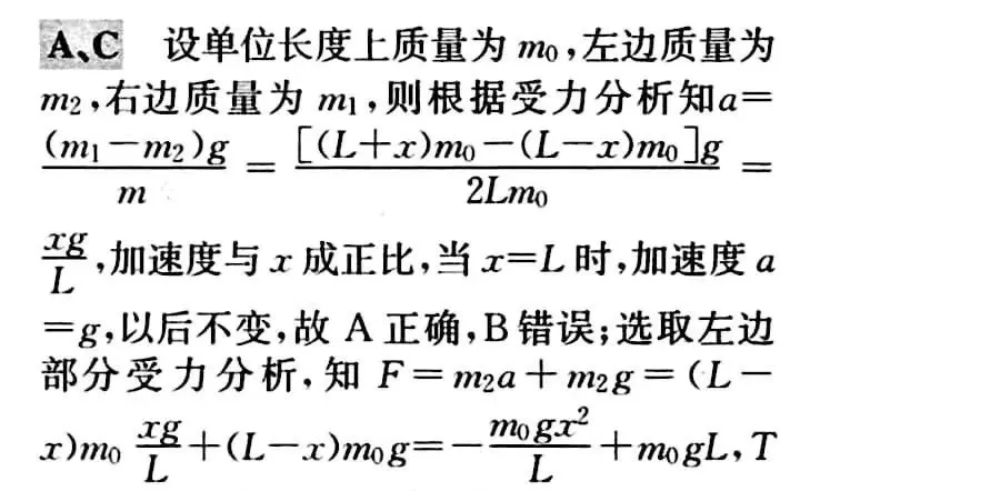 阿特伍德机绳子张力为什么不一样(29)