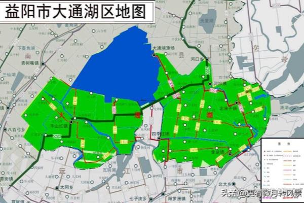 大通湖为什么不属于南县了.