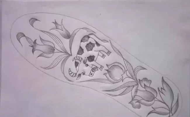 鞋垫花样图案大全(10)