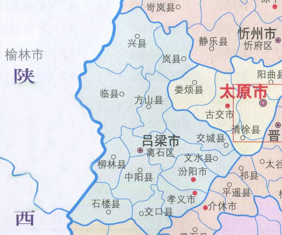 吕梁市各区县人口排名(4)