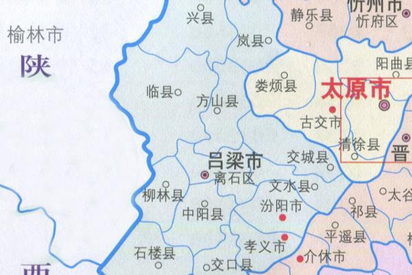 吕梁市各区县人口排名.