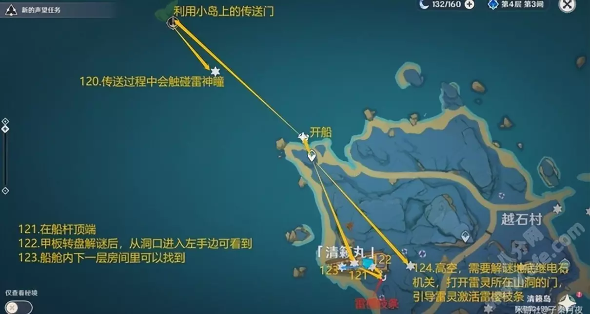 原神海螺屋旁边的雷神瞳怎么拿(16)