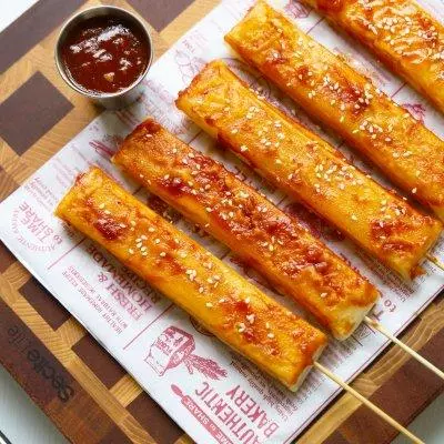 脆皮玉米的做法及配料窍门年糕(6)