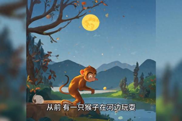 猴子捞月的故事告诉我们什么道理.