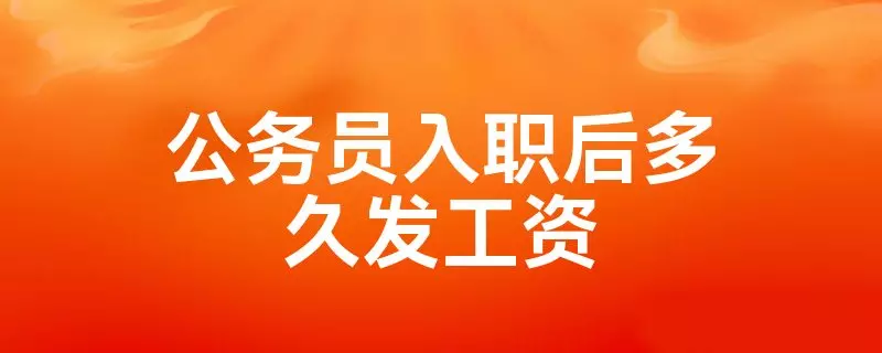 武汉公务员工资什么时候发(1)