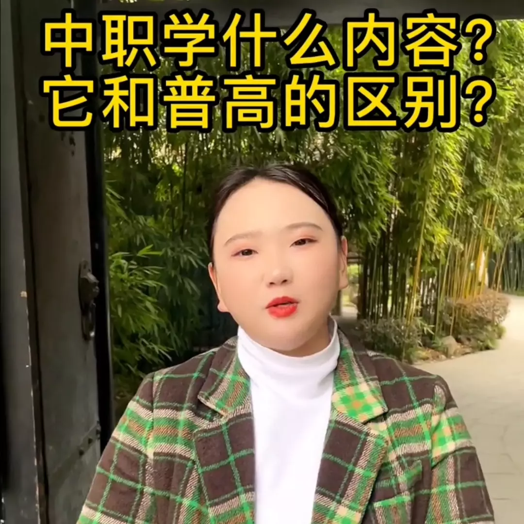 中职生是什么意思高中还是初中(2)