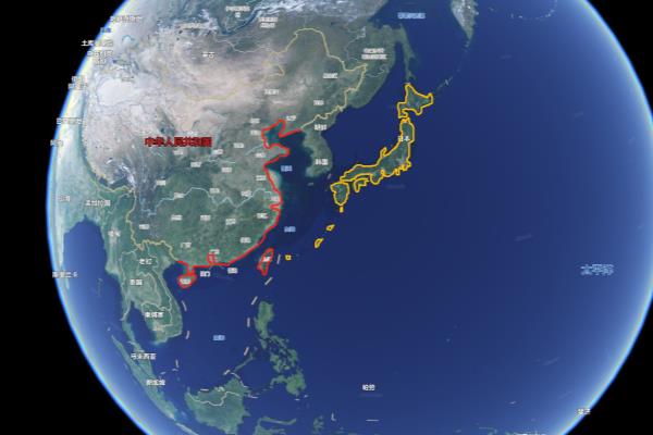 日本的海岸线为什么比中国长.