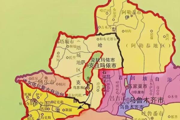 塔城地区属于伊犁哈萨克自治州吗.