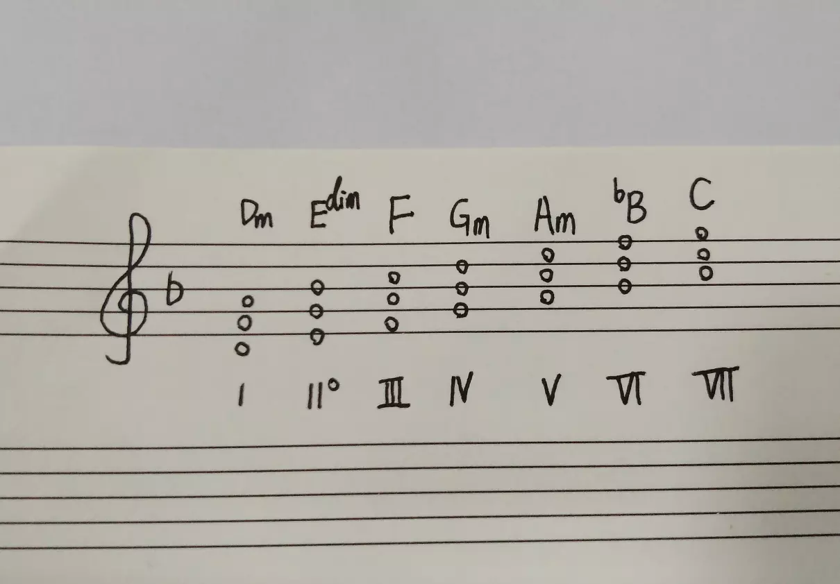 d和声小调音阶升哪几个音(5)