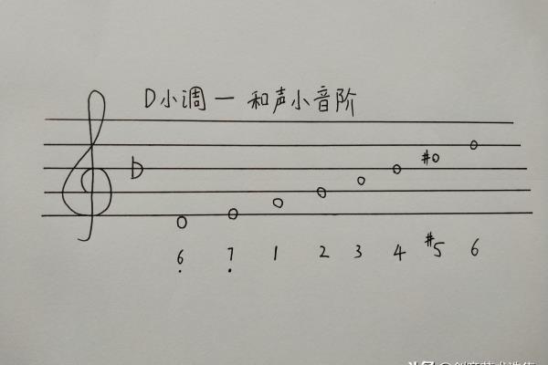 d和声小调音阶升哪几个音.