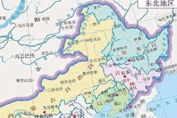 日本靠近中国哪个省地图.