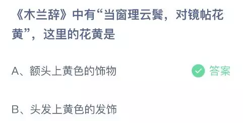 对镜贴花黄上一句是什么意思(1)
