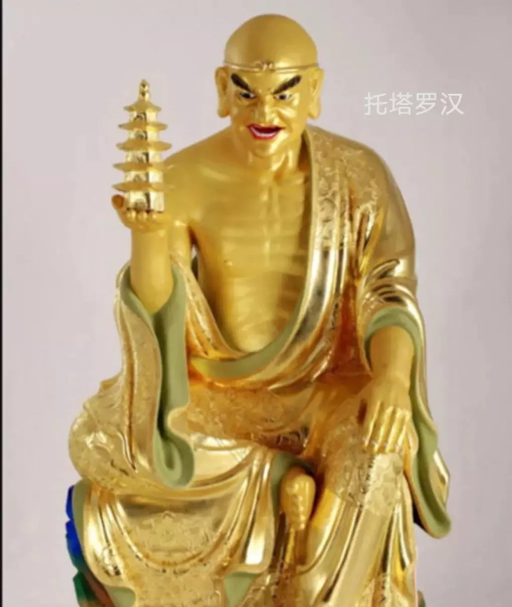 十八罗汉有哪些都代表什么意思佛语祝福语(8)