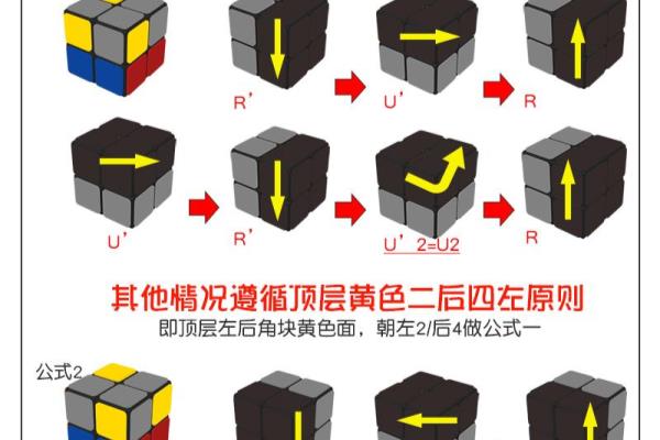 二阶魔方教程一步一步图解法.