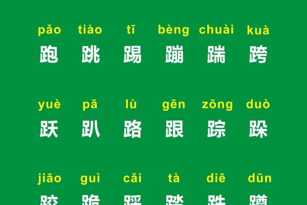 足字旁的字大多跟什么有关.