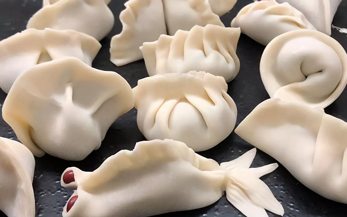 简单又好看的包饺子方法(1)